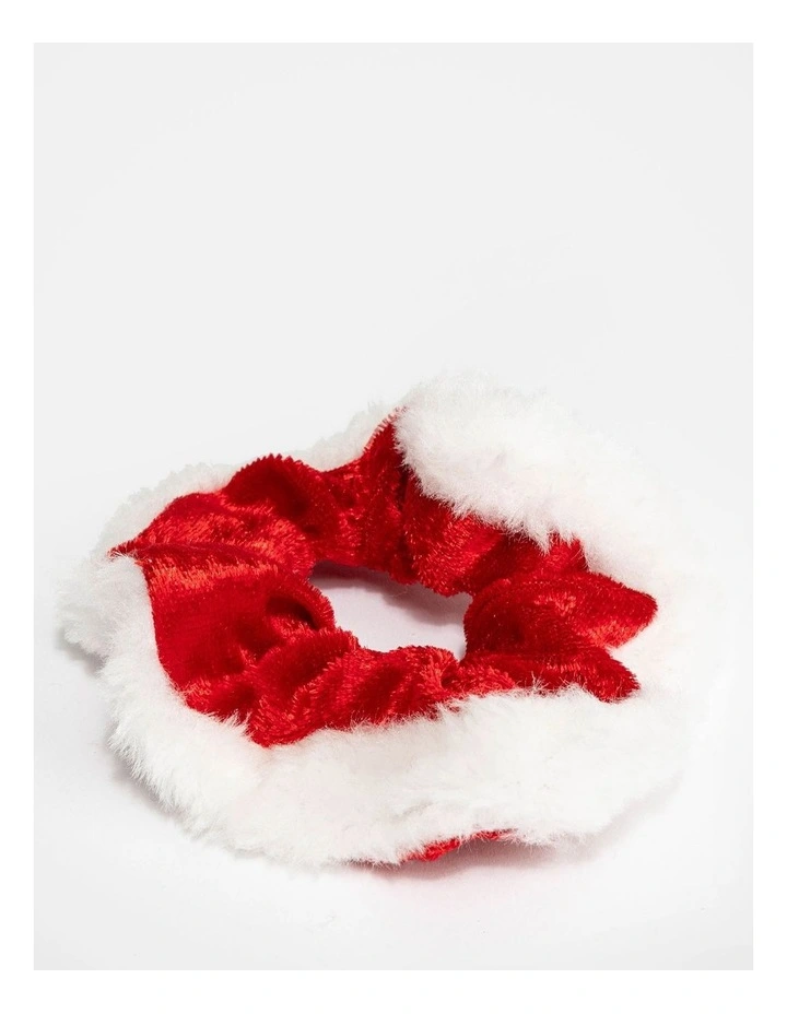 Santa Velvet Scrunchie image 2