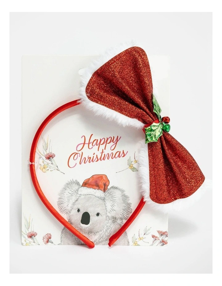 Santa Hat Christmas Headband image 1