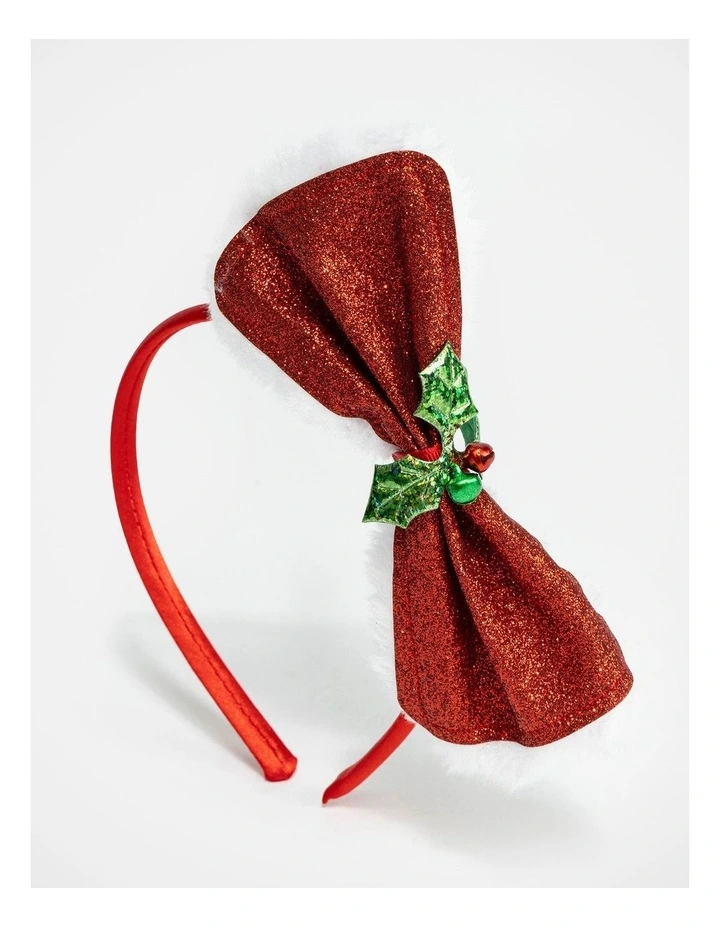 Santa Hat Christmas Headband image 3
