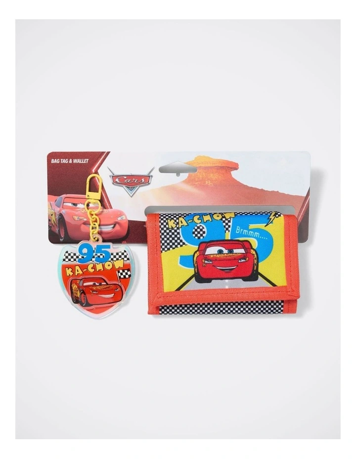 Disney Pixar Cars Wallet & Bag Tag Set image 1