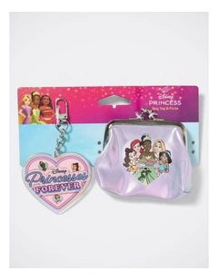 Disney Princess Purse & Bag Tag Set