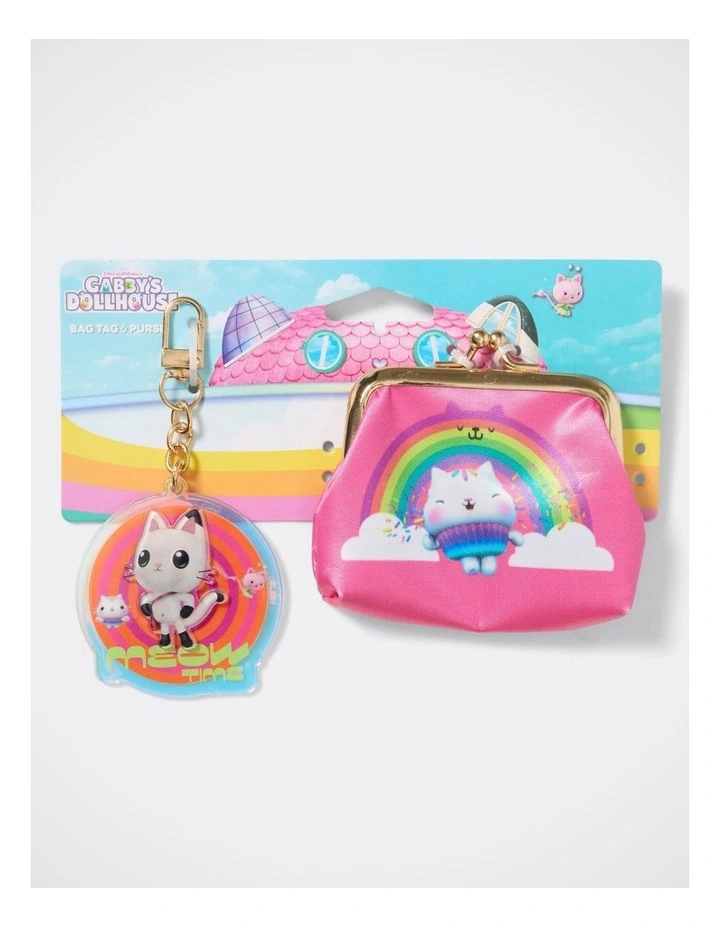 Gabby's Dollhouse Purse & Bag Tag Set image 1