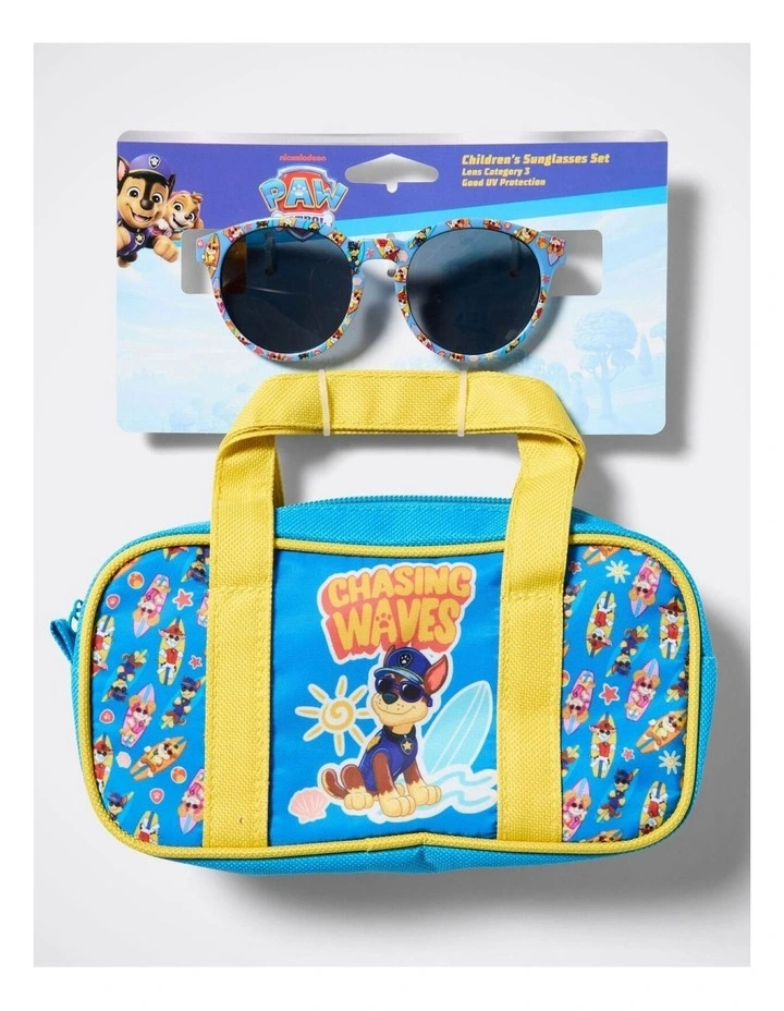 Paw Sunglasses & Case Set image 1