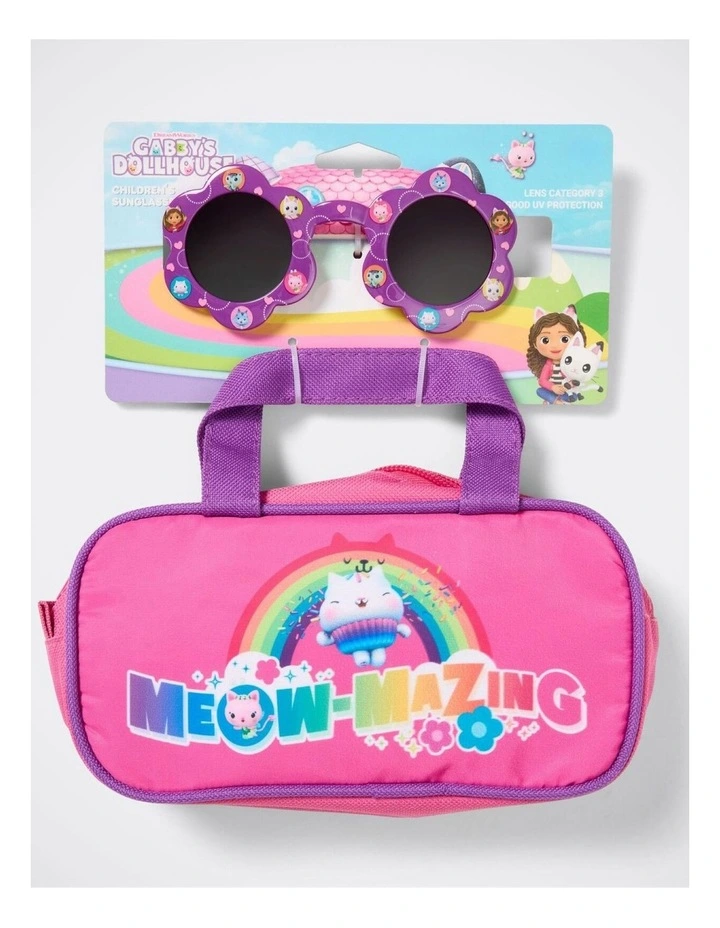 Gabby's Dollhouse Sunglasses & Carry Case Set image 1