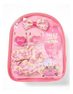 Barbie Hair Accessories Backpack Set