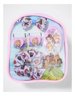 Disney Princess Hair Accessories Backpack Set