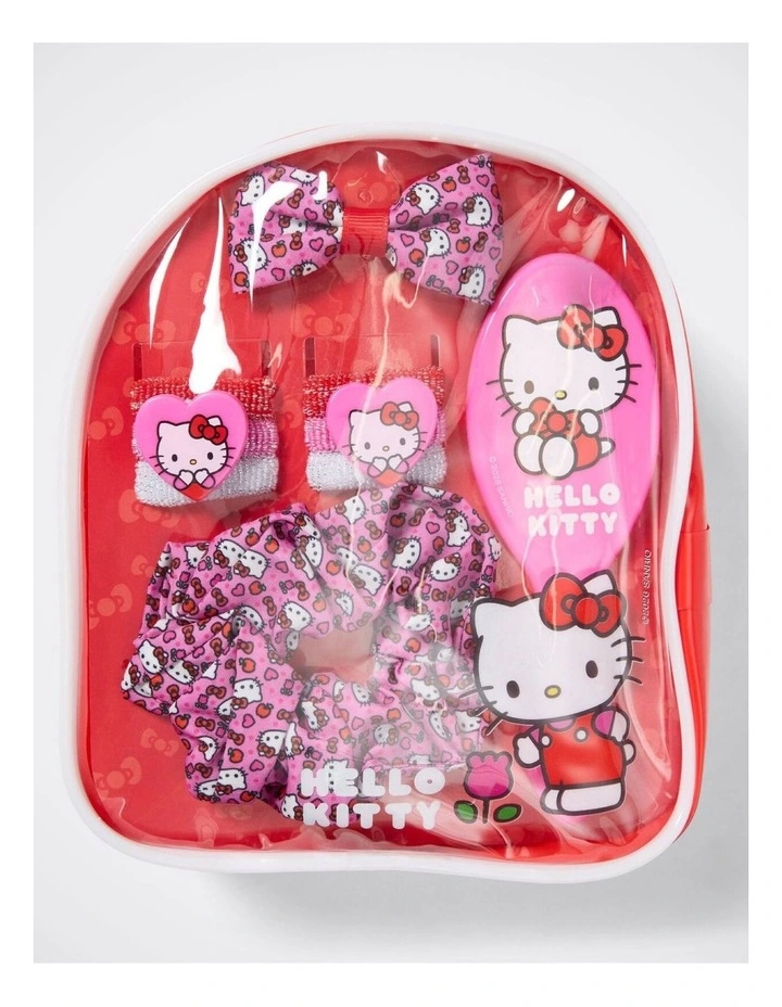 Hello Kitty Hair Accessories Backpack Set image 1