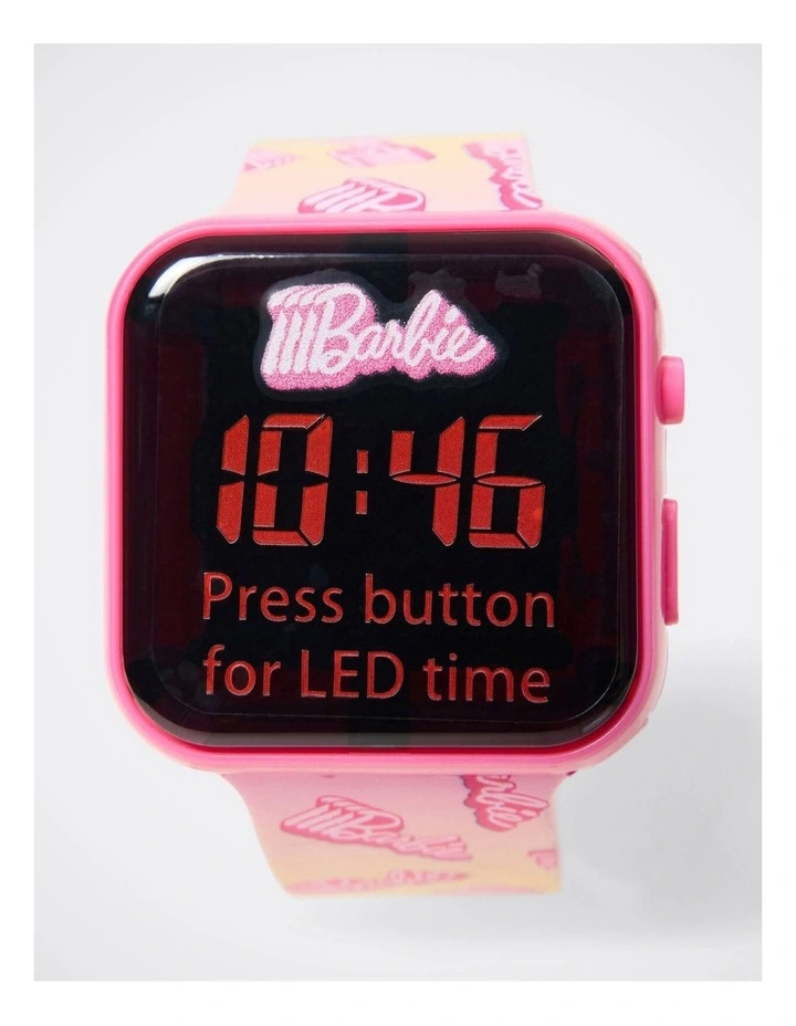 Barbie LED Watch in Clip-On Carry Case image 2