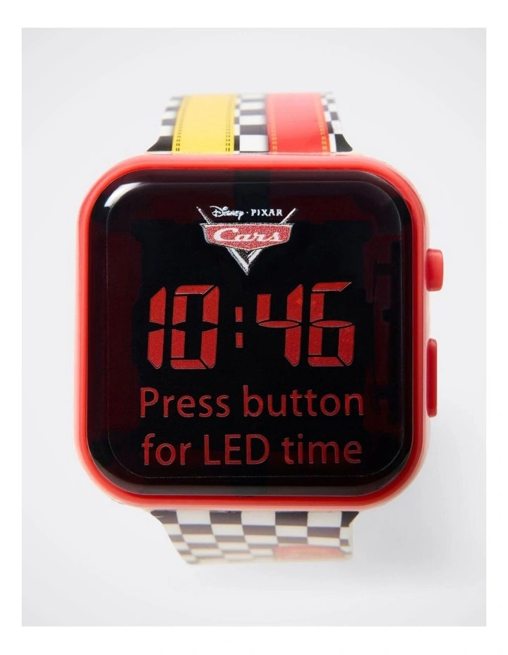 Disney Pixar Cars LED Watch & Clip-On Carry Case image 2
