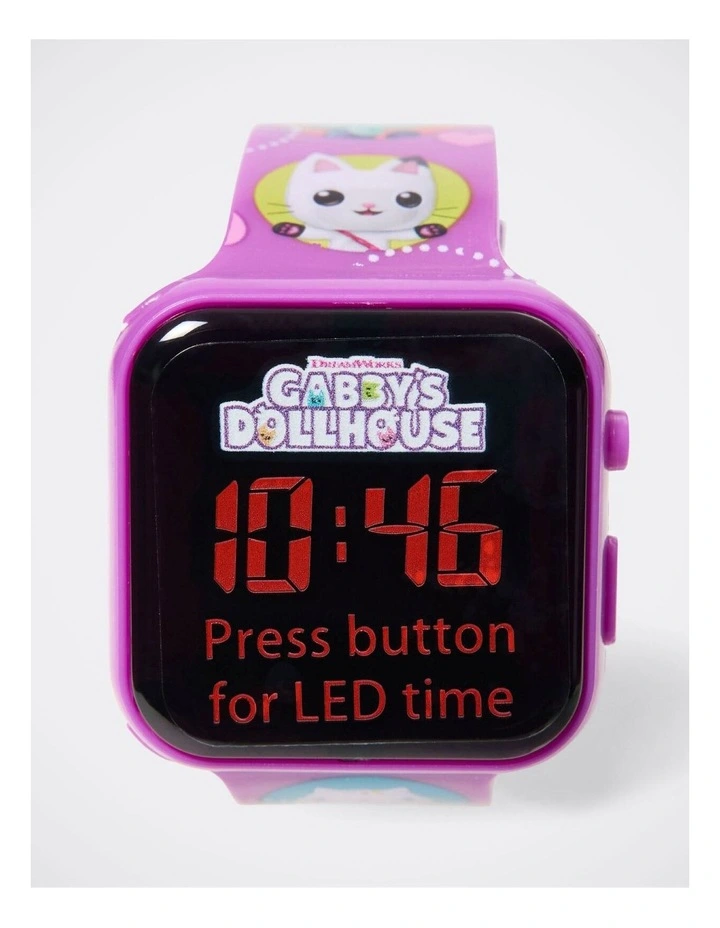 Gabby's Dollhouse LED Watch & Clip-On Carry Case image 2