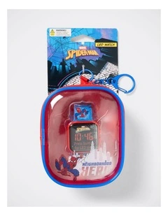 Marvel Spider-Man Kids Digital Watch with Travel Case