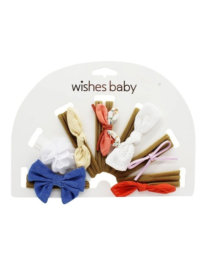 7 Day Springtime Multipack Headbands in Multi image 1