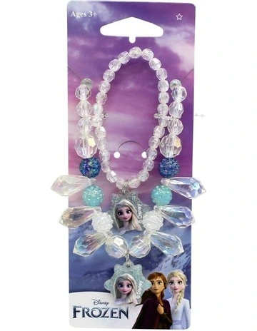 Frosted Neck and Bracelet Set in Multi