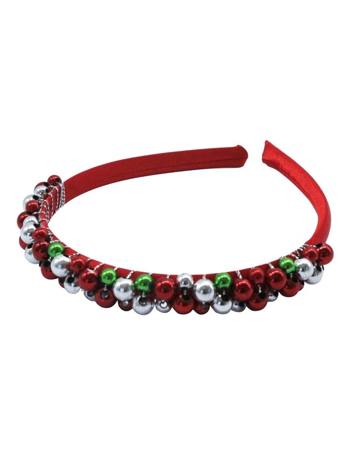 Christmas Bauble Bead Headband image 1